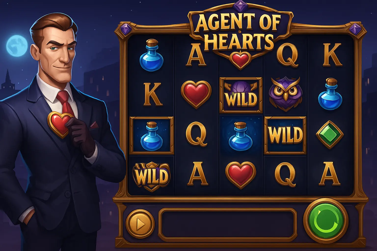 Agent of Hearts game